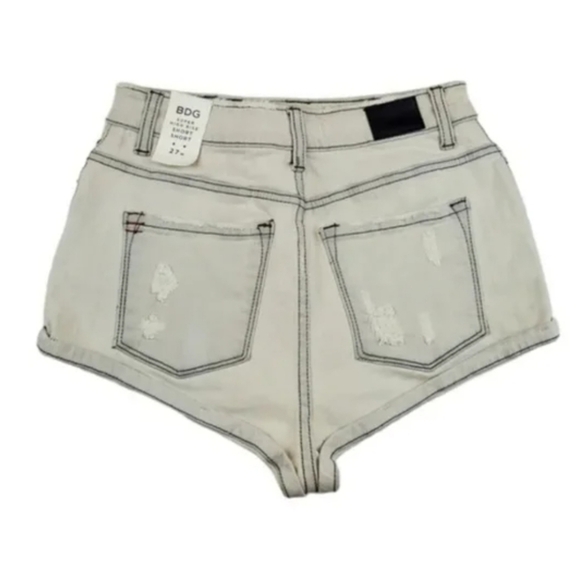 BDG super high rise short short jeans shorts - Picture 8 of 9